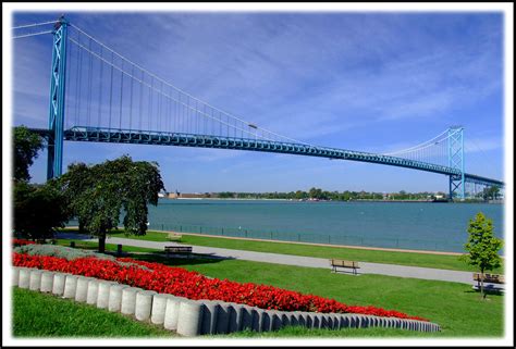 Ambassador Bridge Windsor Ontario The Ambassador Bridge Flickr