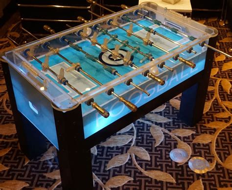 Acrylic Foosball Table - 24 Seven Productions