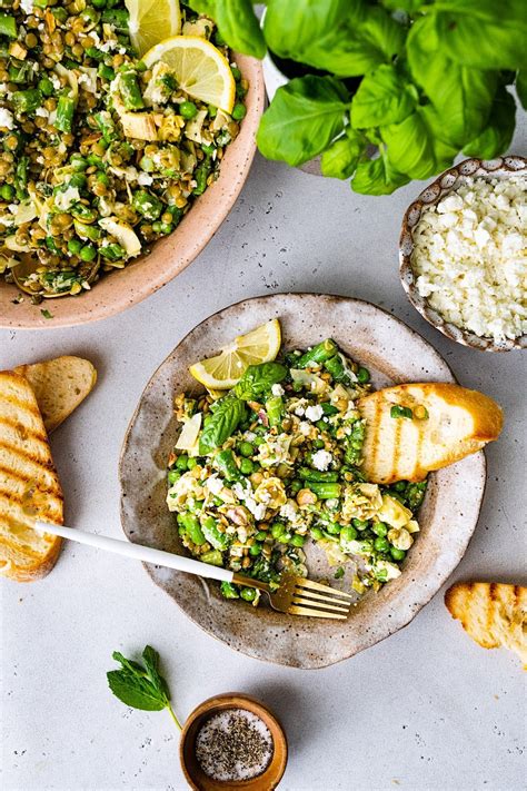 Spring Lentil Salad Fresh Healthy Two Peas Their Pod