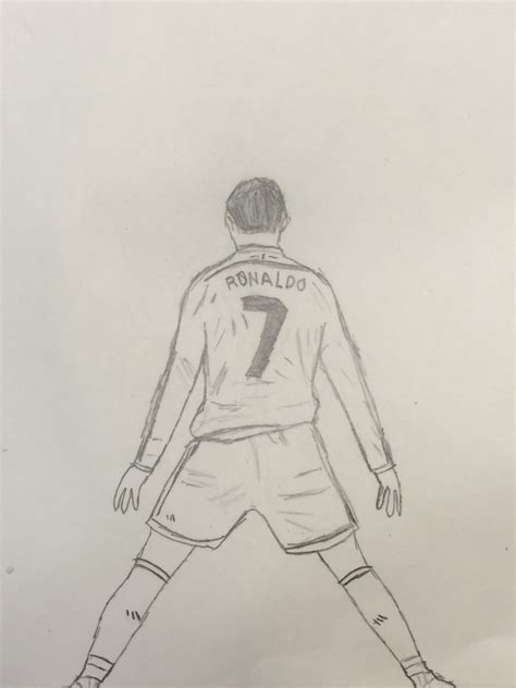 Cristiano Ronaldo Drawing at GetDrawings | Free download