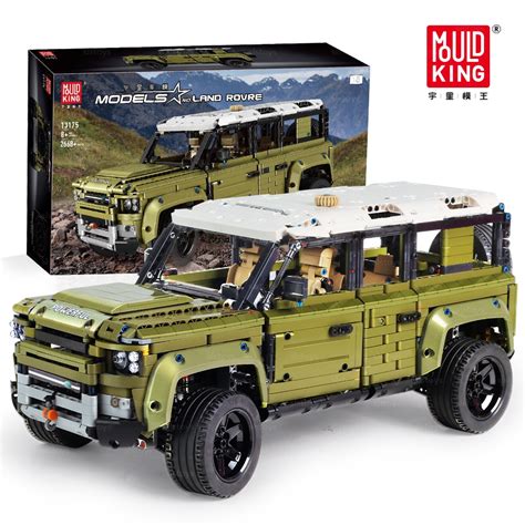 Mould King 13175 Technic 2668 PCS Land Rover Defender Shopee Malaysia