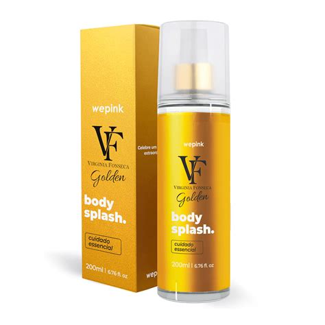 Body Splash VF Golden Desodorante Colônia 200ml Wepink Shopee Brasil