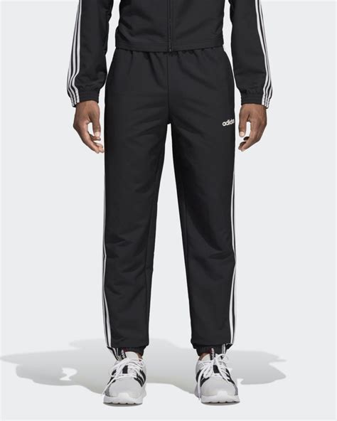 Брюки Adidas Essentials 3 Stripes Tracksuit Bottoms купить с