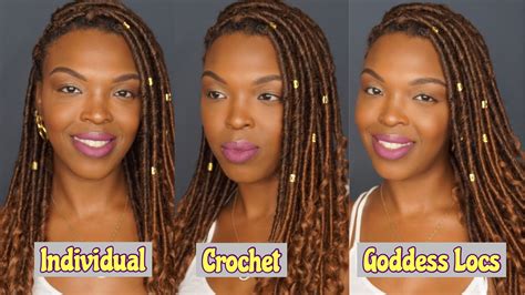 Very Detailed Review Demo Zury Individual Crochet Goddess Locs Youtube