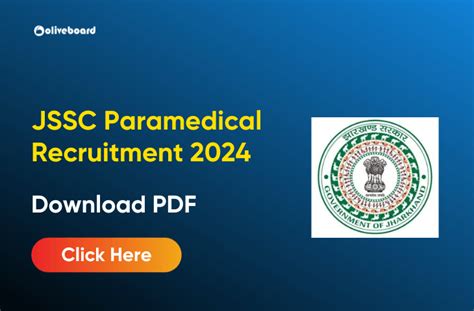 Jssc Paramedical Recruitment Notification For Posts