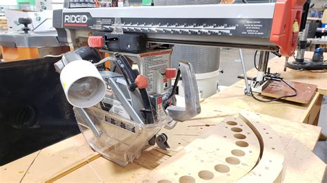 Lot Ridgid Rs1000 10in Radial Arm Saw