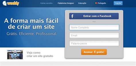 Como Criar Um Site No Weebly Como Criar