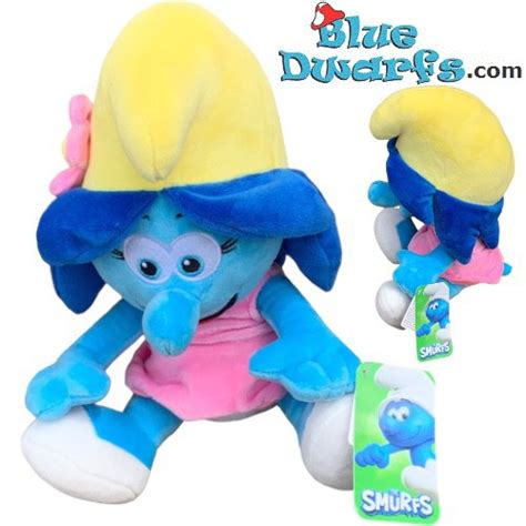 Smurf Plush Smurfblossom Smurfette Cm