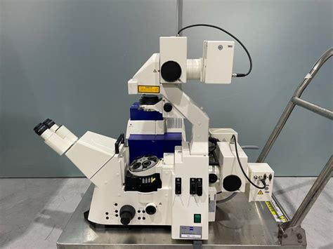 Zeiss Axiovert 200M Fluorescence Microscope With LSM510 Meta Scan