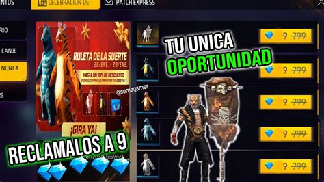 Como Conseguir El EMOTE De Bandera A 9 Diamantes Reclama 4 Dinos Ruleta