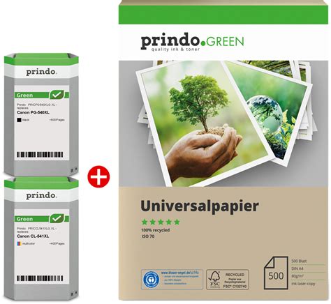 Prindo Green XL Schwarz Mehrere Farben Value Pack Prindo De