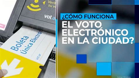 Voto ElectrÓnico En La Ciudad ¿cómo Funciona Youtube