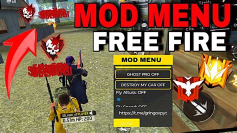 Mod Menu Atualizado Hs Free Fire Ant Ban Aimkill E Na