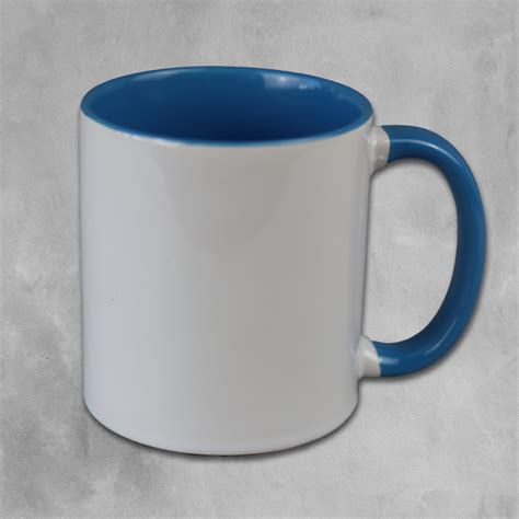 Tasse Farbig Twotones Oz F R Sublimation Hellblau Ark Twotone