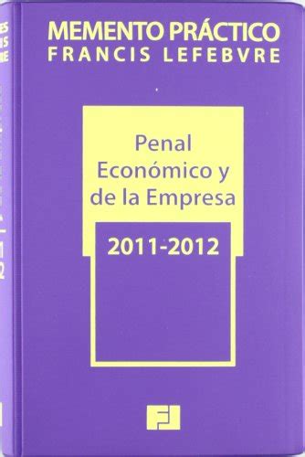 Ronamenmu Memento Pr Ctico Penal Economico Y De Empresa