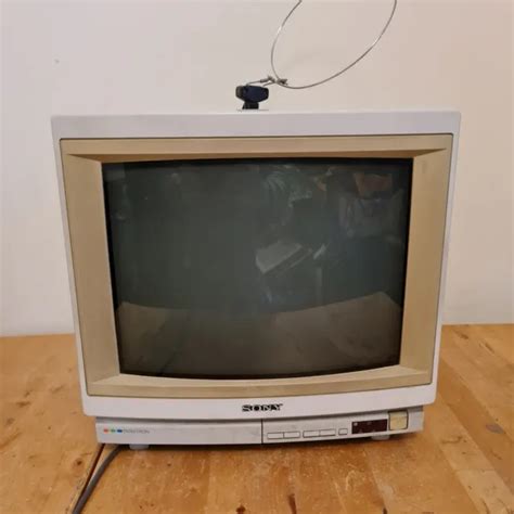 Sony Trinitron Kv M U Crt Tv Working Retro Gaming Collection Only