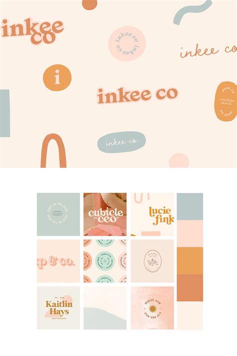 Quirky Playful Creative Clean Boho Modern Branding Playful