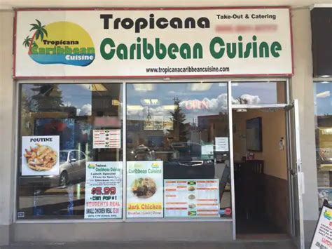 Tropicana Caribbean Cuisine Menu Urbanspoonzomato