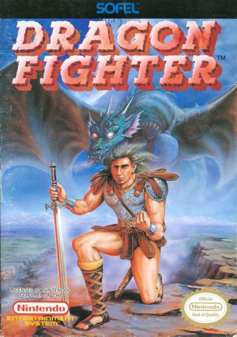 Dragon Fighter 1990 NES Box Cover Art MobyGames