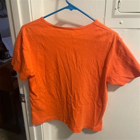 Jaclyn Smith Tops Vintage Orange Shortsleeve Sport Top Poshmark