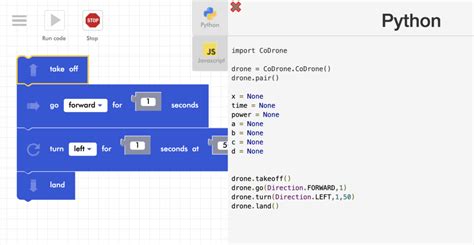 0E: How to use Blockly – Robolink Basecamp