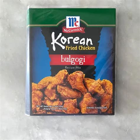 Korean Fried Chicken Bulgogi Mccormick Lazada Ph