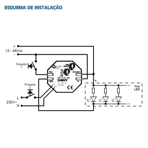 Regulador Intensidade Fitas Led V V Dinuy