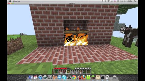 How To Make A Stove Or Grill In Minecraft Youtube