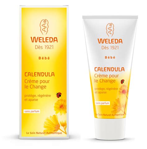 Weleda CREME BEBE Pour Le Change WELEDA Au Calendula 75 Ml Boutique Bio