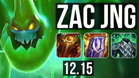 ZAC Vs POPPY JNG Rank 1 Zac 11 1 8 2 4M Mastery Legendary EUW