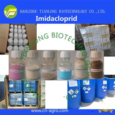 China Imidacloprid 95 TC 25 WP 20 SL 70 WDG China Imidacloprid