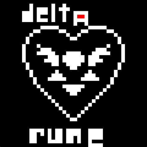 Pixilart Delta Rune By Pixlecheese