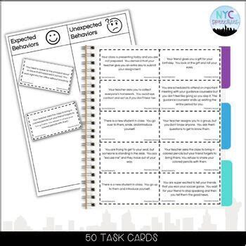 Social Scenarios Appropriate Vs Inappropriate Manners In School