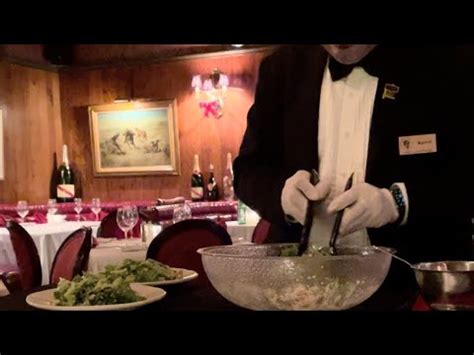 Golden Steer In Las Vegas Caesar Salad Made Table Side YouTube