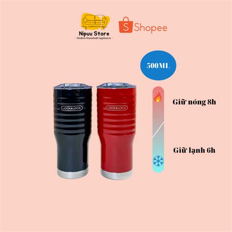 Bình Ly Giữ Nhiệt Lock Lock Wave Tumbler LHC4147 500ml Shopee Việt Nam