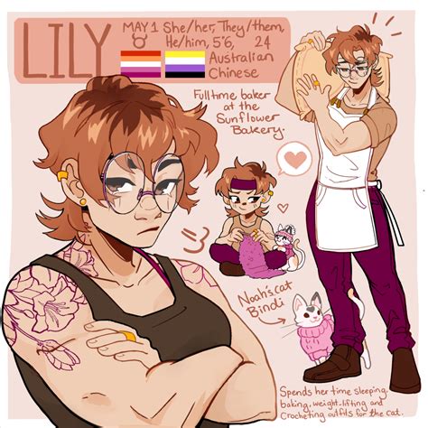 Read Sunflowers And Lavender INTERMISSION Character Sheets Lily