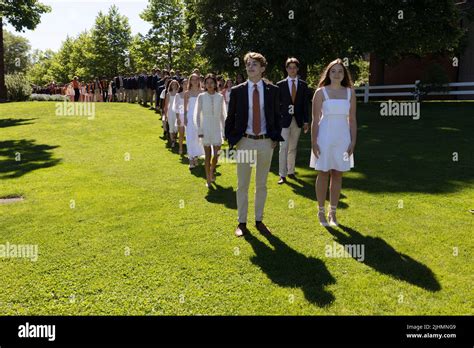 American High School Graduation Ceremony Stock Photo - Alamy