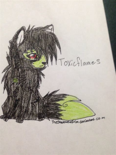 Embershadow Pup 1 Toxicflames By Insanityartist95 On Deviantart