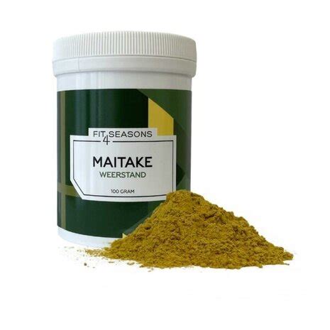 Fit Seasons Maitake Poudre G Poudre De Champignons Bio Avec