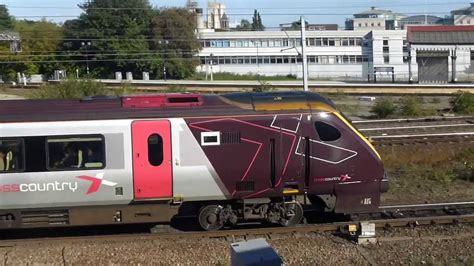 Cross Country Class 220 Voyager Leaves York 29 9 13 Youtube