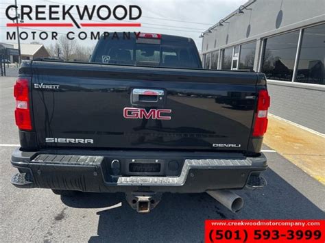 2018 Gmc Sierra Denali 4x4 Duramax Diesel Allison 1owner Financing Used Gmc Sierra 1500 For