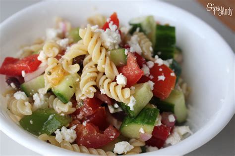 Salade de Pâtes à la Grecque gipsyandy