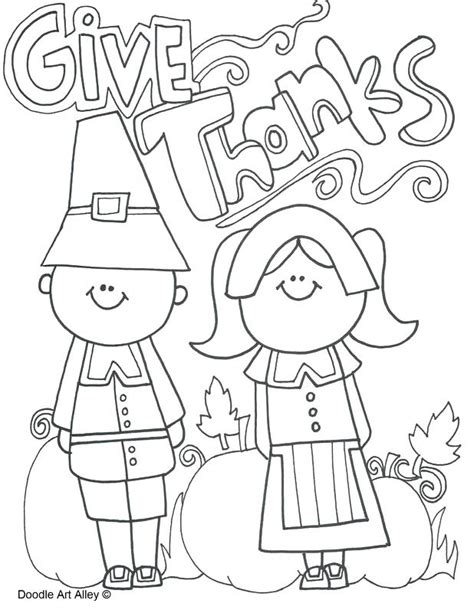 Give Thanks Coloring Page at GetColorings.com | Free printable ...