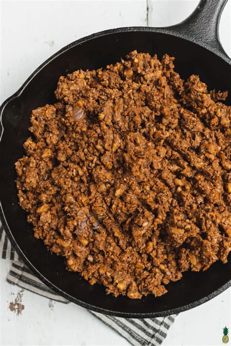 Walnut Taco Meat Quick Easy Sweet Simple Vegan