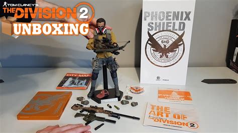 Unboxing The Division 2 Collectors Phoenix Shield Edition Youtube