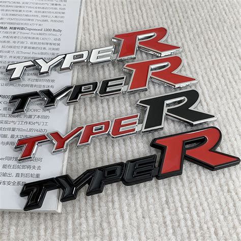 3D Car Logo RR Metal Car Sticker Metal Type Typer Logo Front Grille