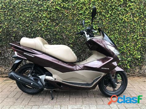 Honda Pcx 150dlx Marrom 2018 150 Gasolina Em Pacaembu Clasf Veiculos