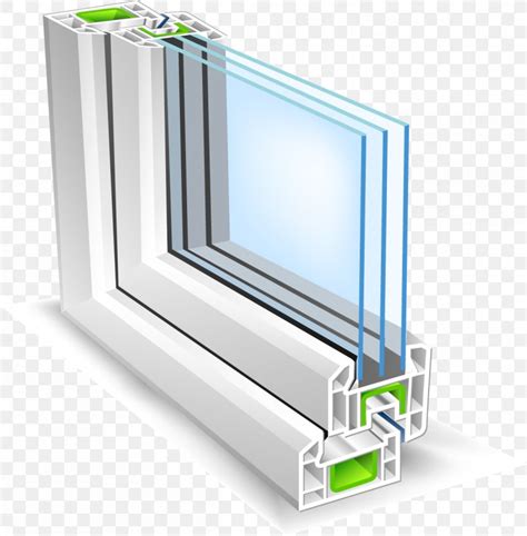 Paned Window Insulated Glazing Thermal Transmittance PNG 1192x1215px