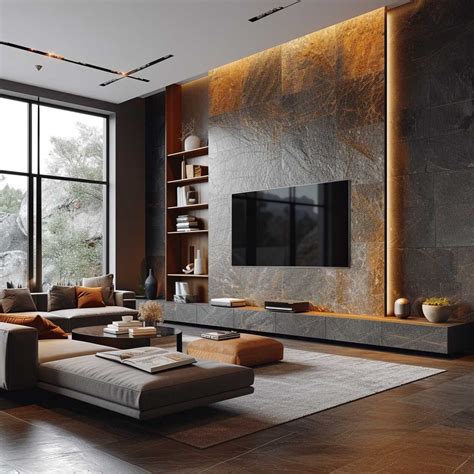 Accentuate Your Living Room with Premium Stone Wall Cladding • 333 ...