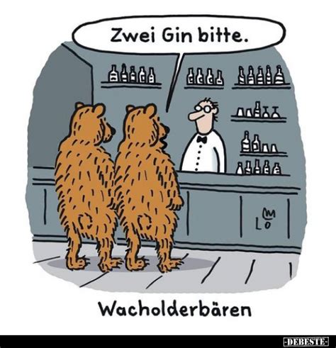 Zwei Gin bitte Wacholderbären DEBESTE de